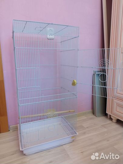 Клетка белая