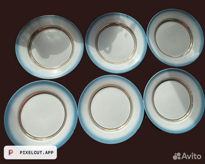 Фарфоровые тарелки СССР