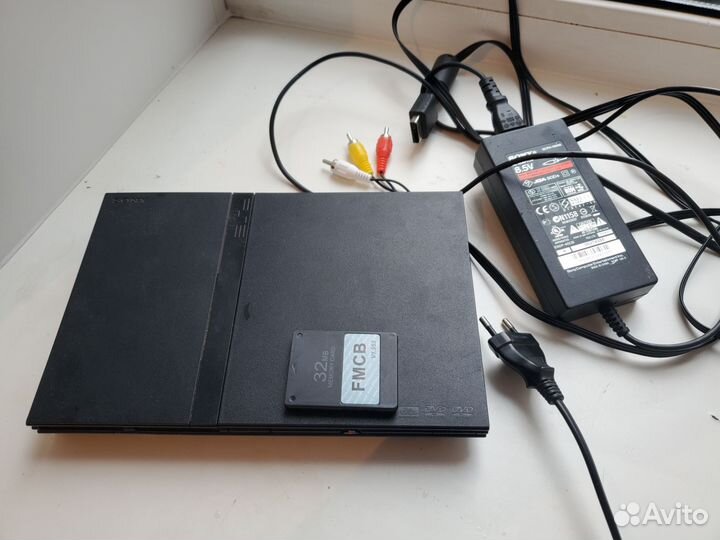 Sony PS2 slim чип fmcb