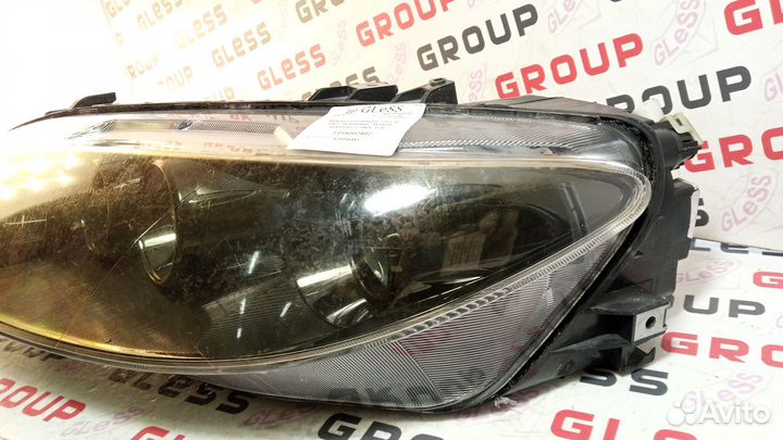 Фара головная GG L без туманки xenon чёрные очки б