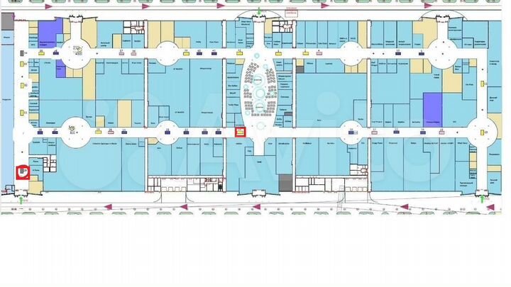 ТЦ «М5 молл», торговая площадь, 10 м²