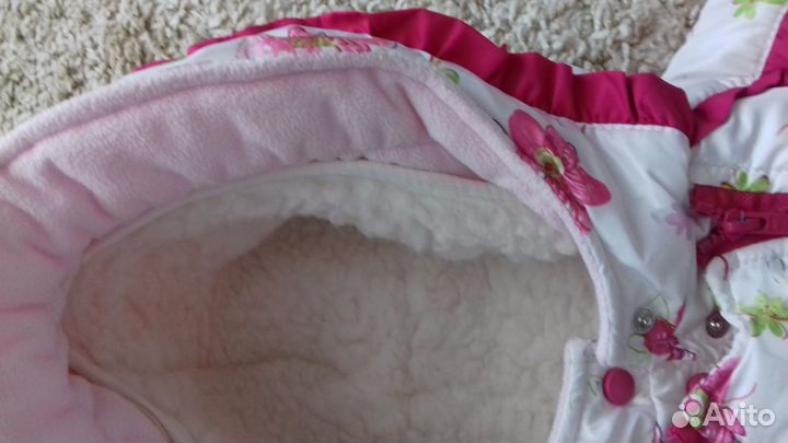 Комбинезон для девочки осень-зима