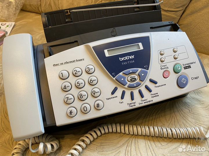 Факс Brother FAX-T104
