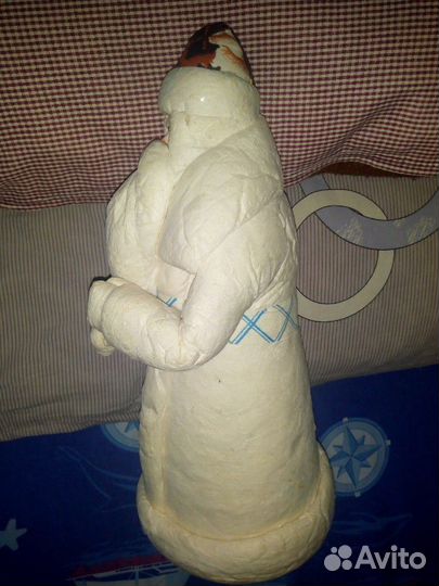 Дед мороз ватный СССР