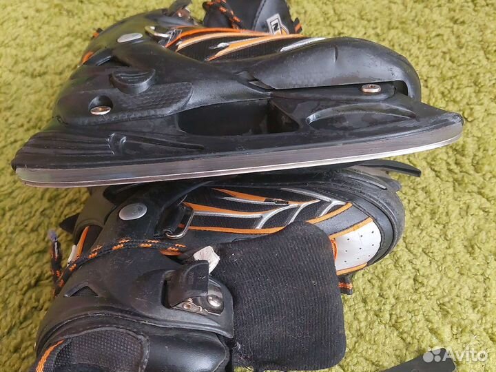 Коньки детские раздвижные 34 37