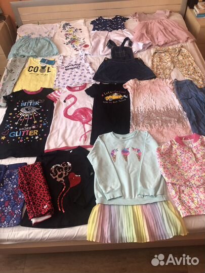 Одежда для девочки 4-6 лет