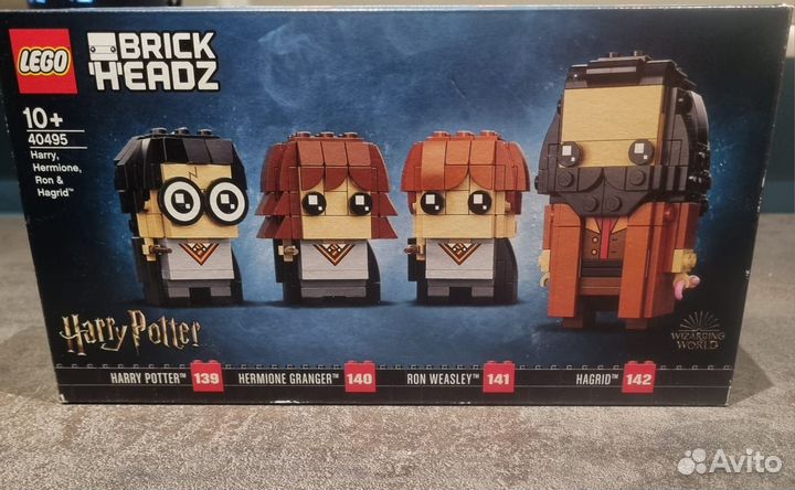 Lego brickheadz 40495-Гарри Рон Гермиона и Хагрид
