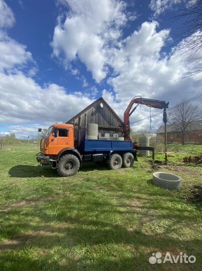 Копка колодцев и септиков, чистка колодцев
