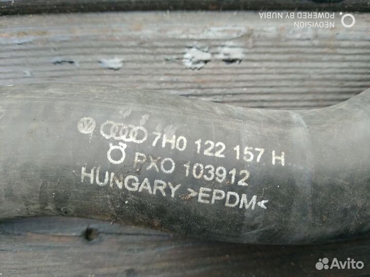 Шланги системы охлаждения Фольксваген Т5 2.5