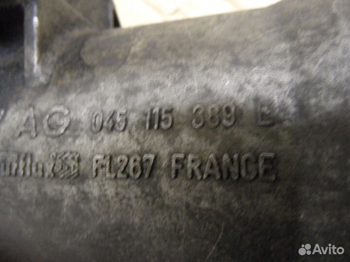 Туран 2.0 tdi корпус масляного фильтра