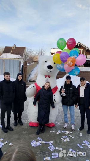 Поздравление от мишек