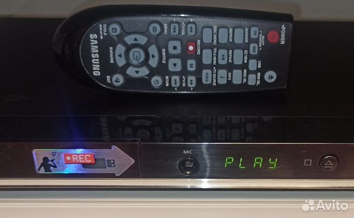 Dvd плеер с караоке samsung новый