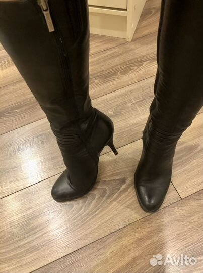 Сапоги натуральная кожа 39