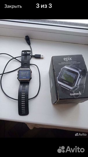Часы garmin epix