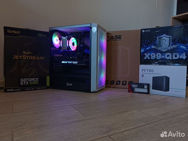 Игровой компьютер Intel 12 ядер/1080/16gb/ssd 1000