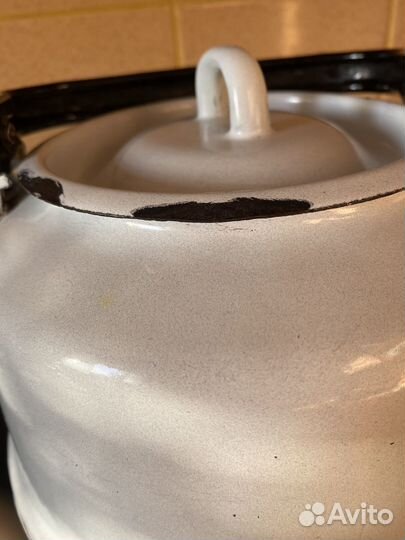 Чайник эмалированный СССР