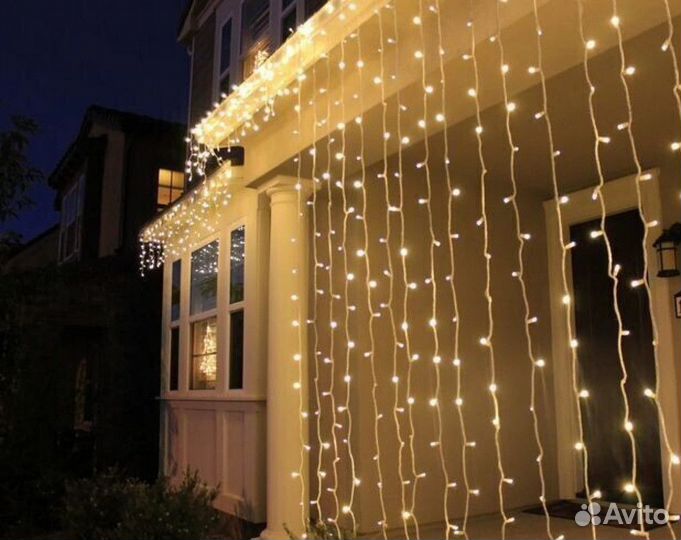 Гирлянда с влагозащитой IP 98