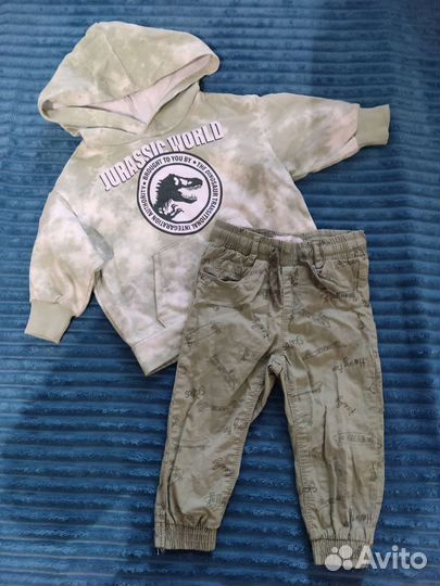 Детские вещи пакетом на мальчика 80 86