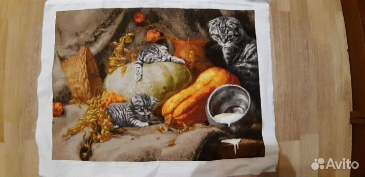 Картина вышитая крестом