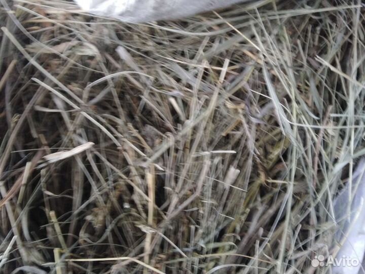 Сено в мешках