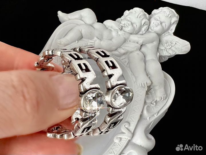 Alexander mcqueen серьги