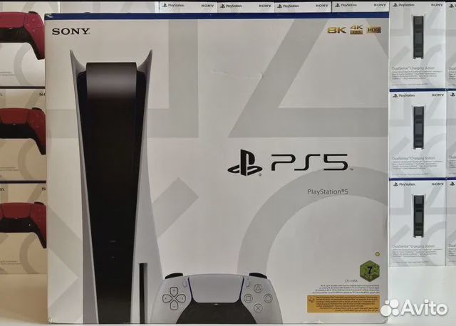 Sony PS5 с дисководом последней ревизии (1год гар)