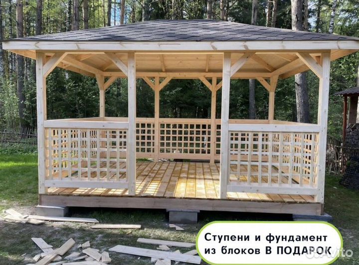 Красивые беседки