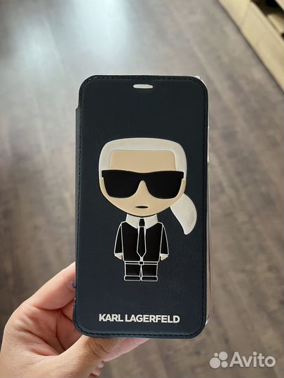 Чехол на iPhone xr karl lagerfeld