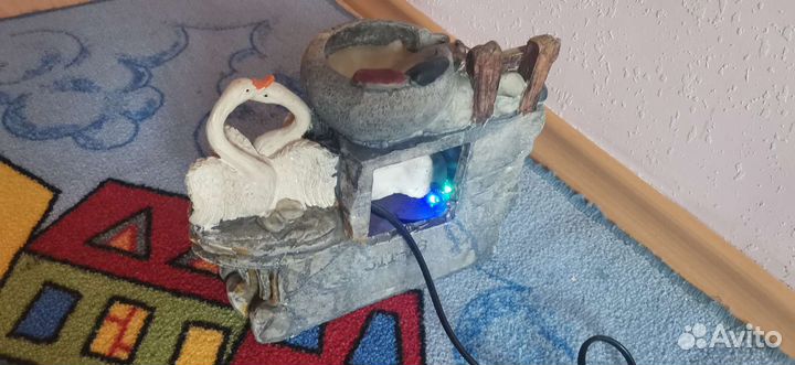 Фонтан водопад декоративный