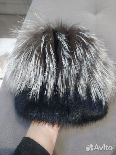 Шапка норковая женская