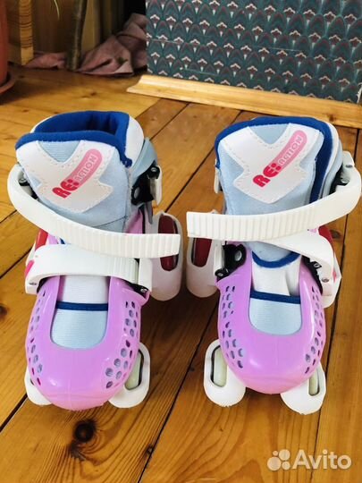 Роликовые коньки детские раздвижные reaction