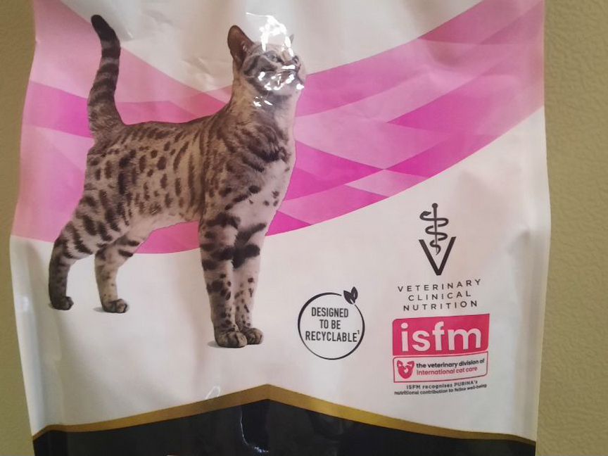 Корм с рыбой purina proplan urinary