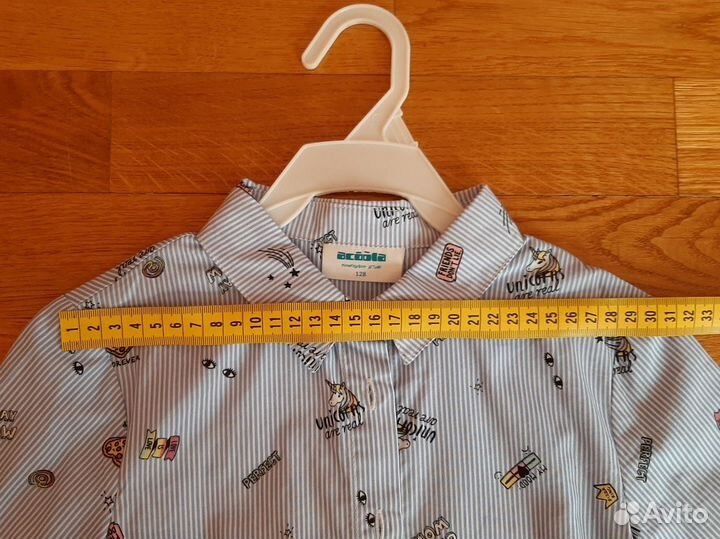 Рубашка для девочки 128