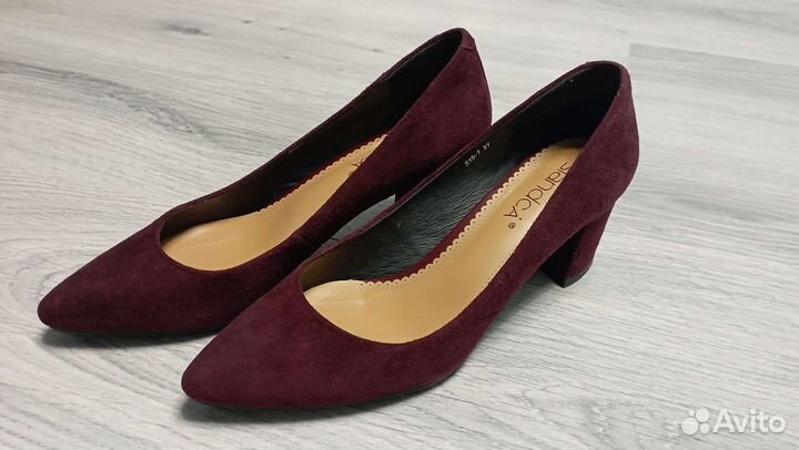 Туфли замшевые 37 размер