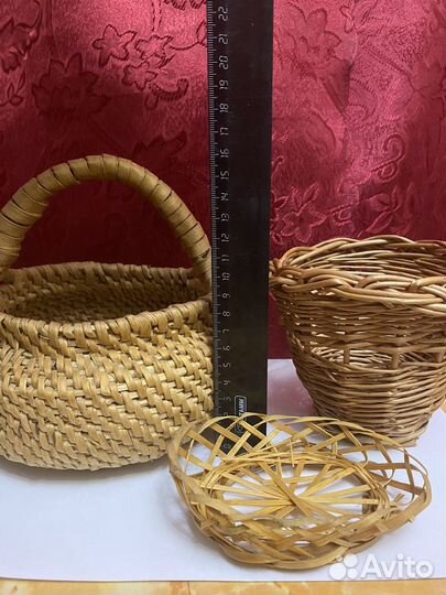 Плетеные корзинки