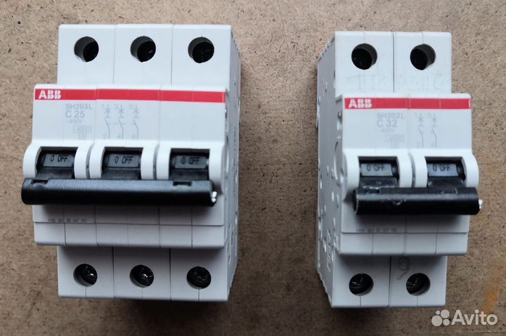 Оригинал автоматические выключатели авв