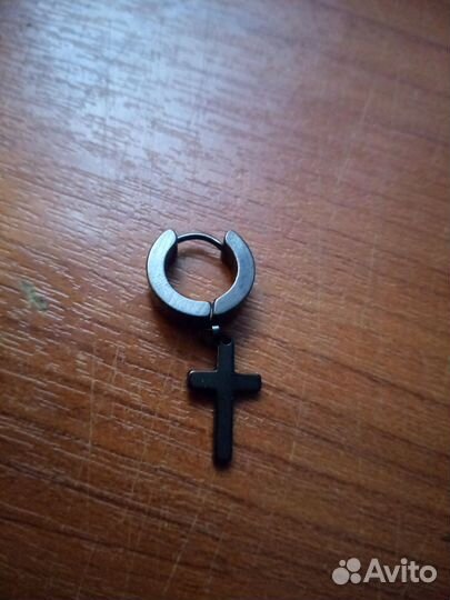 Серьги кресты