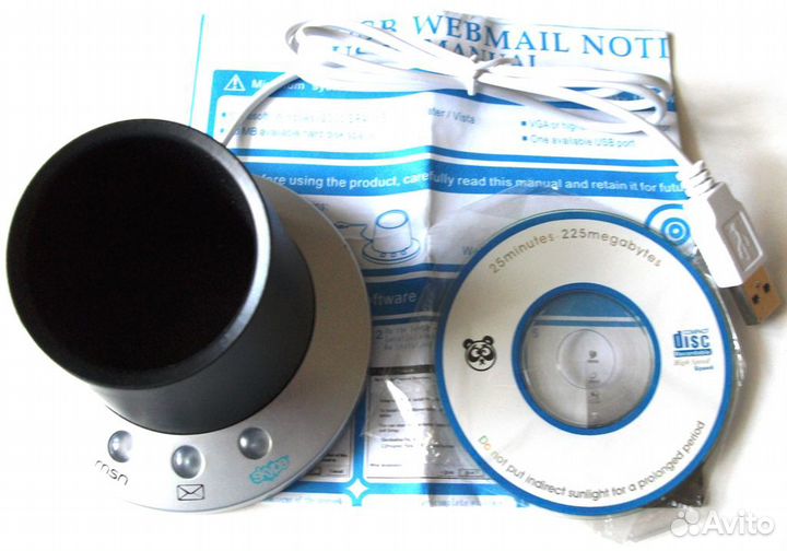 USB Webmail / MSN / Skype Notifier with Pen Holder