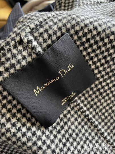 Пальто женское легкое Massimo Dutti гусиная лапка