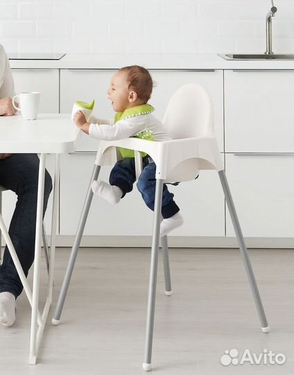 Детский стульчик для кормления Икеа IKEA Антилоп