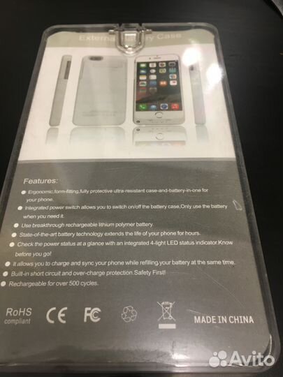 Чехол аккумулятор для iPhone 6/6s