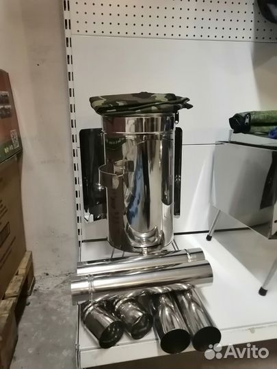 Печь походная в палатку