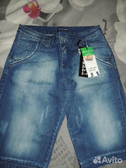 Шорты джинсовые мужские 29/34 размер