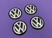 Наклейки на ступичные колпачки Volkswagen 4 шт