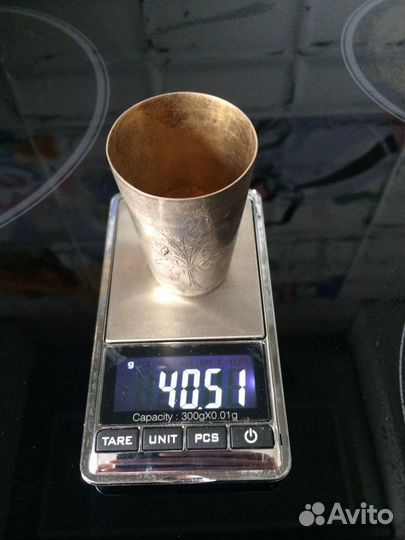 Стопка серебро СССР