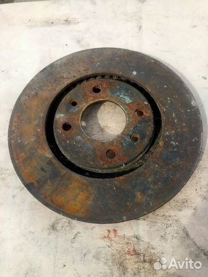 Диск тормозной передний Peugeot 406