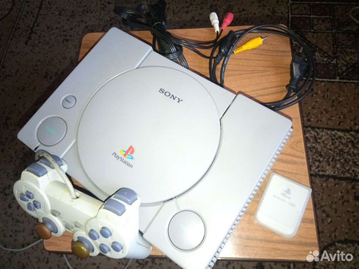 Sony playstation 1 + 16 игр