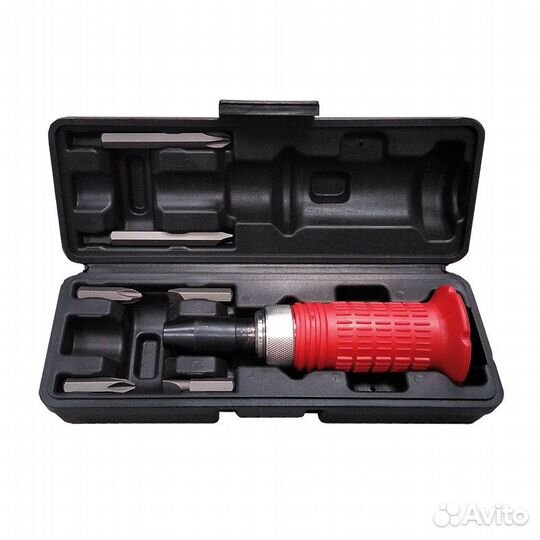 Отвертка ударная с насадками (6 предметов) (с защи