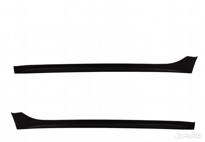 Накладка порога пластиковая Mitsubishi Lancer X