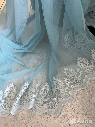 Тюль новый амбре